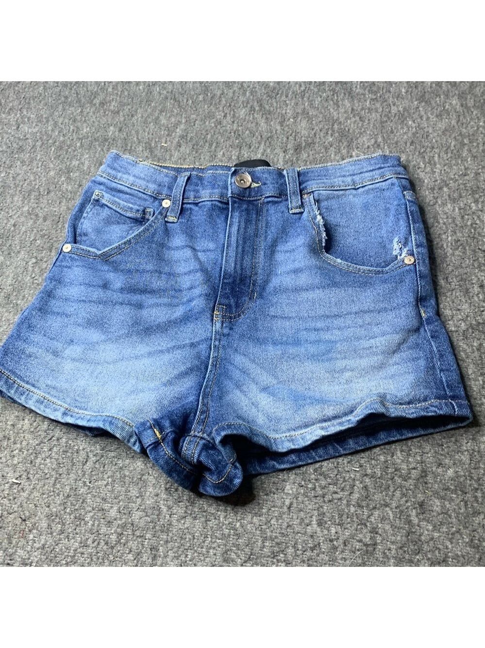 Kendall + Kylie Drifter High Rise Jean Shorts Size 7